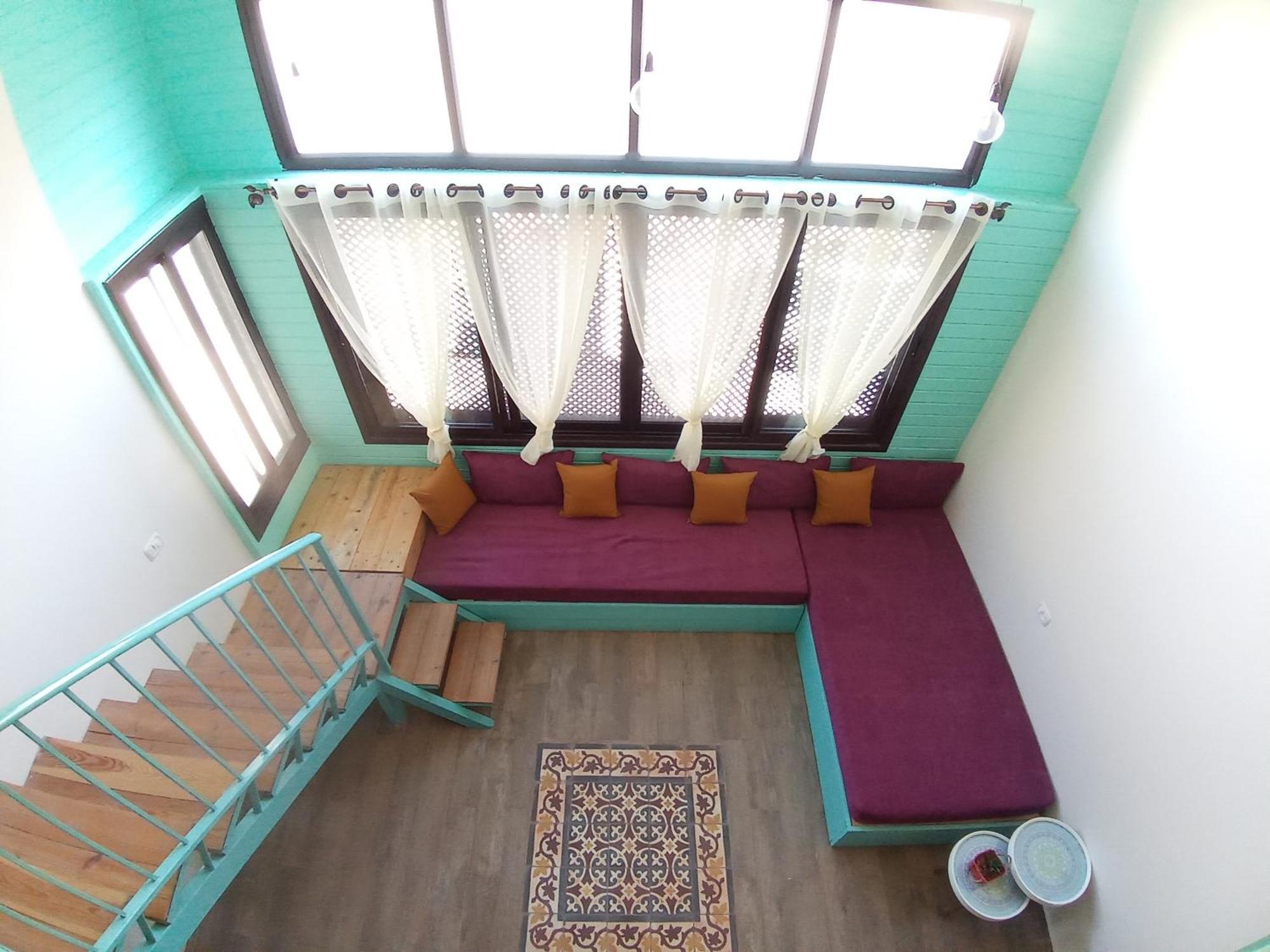 Turquoise Vandrehjem Nablus Værelse billede